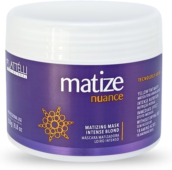 Mascara-Matizadora-Matize-Nuance-250g-Plattelli-Profissional-Matiza.jpg Máscara Matizadora Matize Nuance 250g - Plattélli Profissional - Matiza sem ressecar