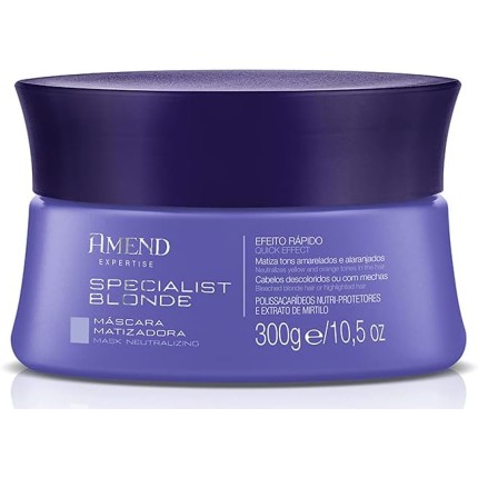 Máscara Matizadora Specialist Blonde Amend 300g
