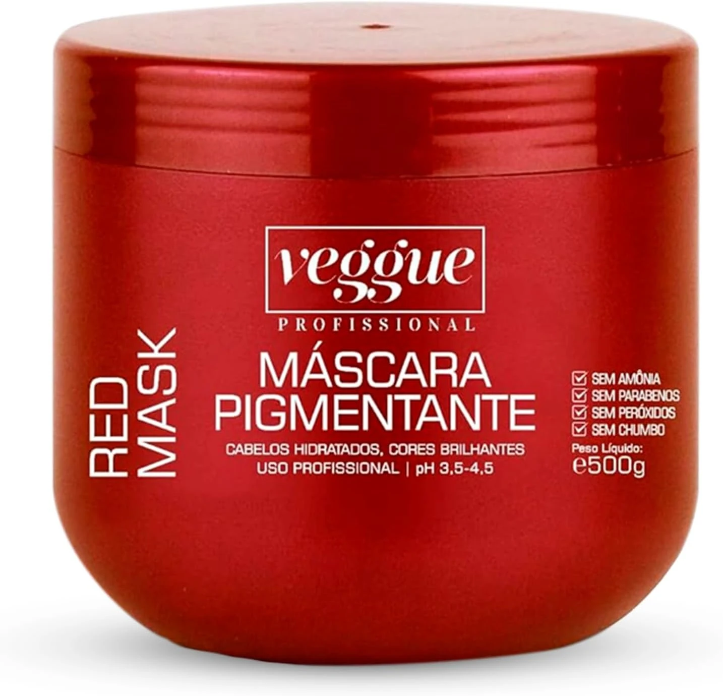Mascara-Matizadora-Tonalizante-Vermelha-Red-Veggue-500ml.jpg Máscara Matizadora Tonalizante Vermelha Red Veggue 500ml