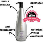 Máscara Matizante 1Kg – Hidratação e Nutrição Intensa | Neutraliza Tons Amarelados, Realça o Loiro e o Grisalho com Brilho Prateado e Cor Uniforme - Imagem 2