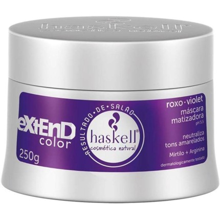 Máscara matizadora Roxo/Violet 250gr LOW POO, Haskell