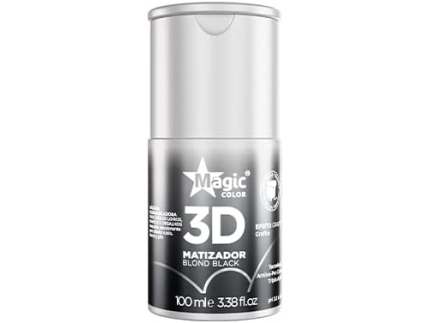 Matizador 3D Blond Black100Ml, Magic Color