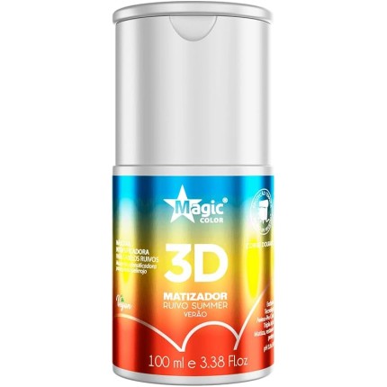 Matizador Ruivo Summer Cobre Dourado Magic Color 100ml
