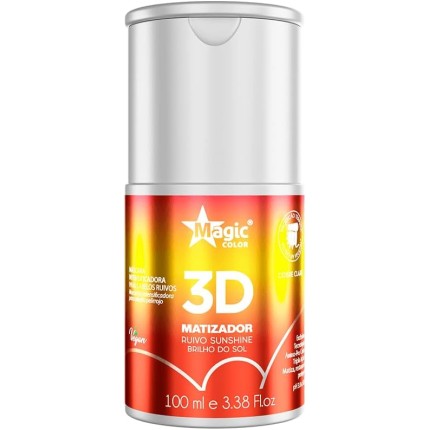Matizador Ruivo Sunshine Cobre Claro Magic Color 100ml