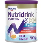 Nutridrink Protein, Danone Nutricia, Suplemento Alimentar Proteico em Pó sem Sabor, 700g