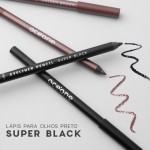 Océane-Lápis para Olhos Preto - Eyeliner Super Black Océane Purple 1,2g - Imagem 2