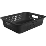 Ou Cesta Organizadora 9L Preto Linha Cestas Organizadoras