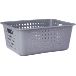 Ou Cesto Organizador Multiuso 14,5L Chumbo Linha Cestas Organizadoras
