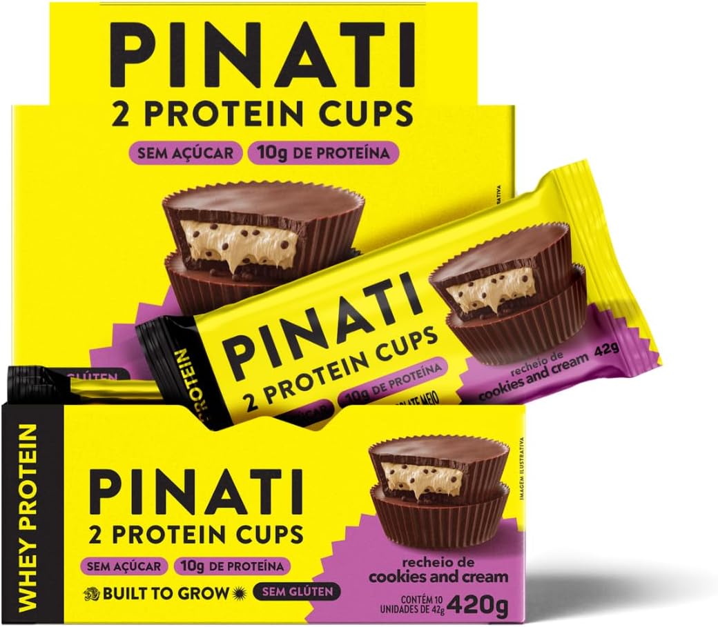 PINATI-Chocolate-proteico-CUPs-Cookies-and-Cream-42g-10g.jpg PINATI Chocolate proteico CUPs Cookies and Cream 42g - 10g de proteina - 10 unidades