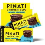 PINATI Chocolate proteico CUPs Creme de Avelã 42g - 10g de proteina - 10 unidades