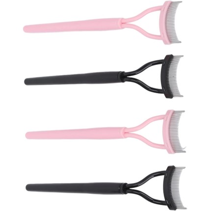 Pente de Cílios de Rímel, Alça de Plástico 4pcs Ferramenta de Separador de Cílios de Escova Cosmética para Viagem para Maquiagem