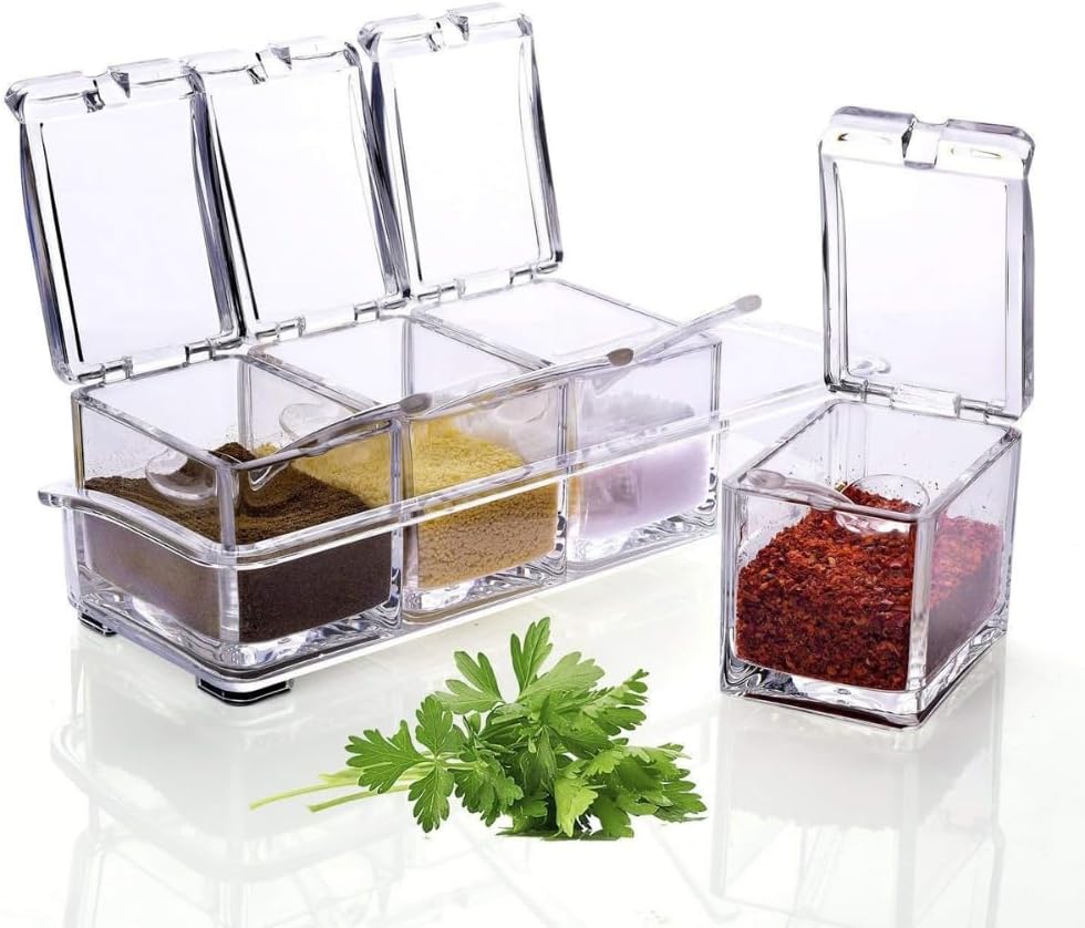 Porta-Tempero-Condimento-E-Mantimentos-Acrilico-Crystal-4-Potes.jpg Porta Tempero Condimento E Mantimentos Acrílico Crystal 4 Potes