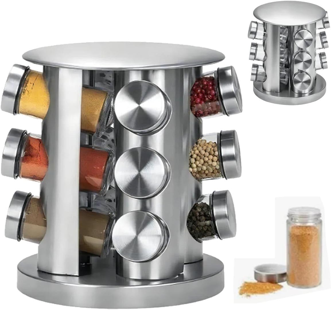 Porta-Tempero-Cozinha-Suporte-Condimento-Giratorio-Redondo-Inox-Mesa-12.jpg Porta Tempero Cozinha Suporte Condimento Giratório Redondo Inox Mesa 12 Pt