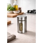 Porta Tempero de Vidro com Tampa Inox – Pote para Condimentos Unitário – Organização e Conservação de Temperos – Elegante e Prático – Storeasy - Imagem 2
