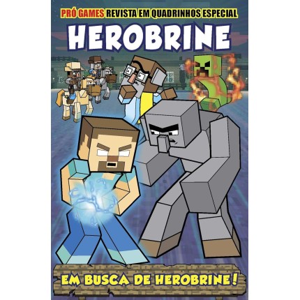 Pró-Games Revista em Quadrinhos Especial Edição 01 - Herombrine: Herobrine