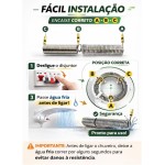 Resistência Duo Shower Quadra Ducha Futura Multitemperatura Eletrônica Ducha Fashion 220v (7500w) padrão lorenzeti - Imagem 2