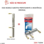 Resistência para Chuveiro Lorenzetti Duo Shower, 220V, 7500W, Compatível com Modelos Duo Shower Multitemperatura Duo Shower Turbo, Duo Shower Quadrada, Duo Shower Quadrada Turbo Ducha Futura - Imagem 2