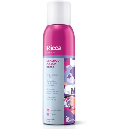 Ricca Shampoo Seco Ricca Berry 150Ml