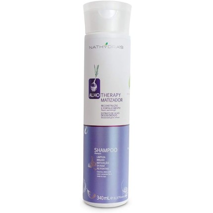 Shampoo Matizador Capilar Fortalecedor Alho Therapy 340ml