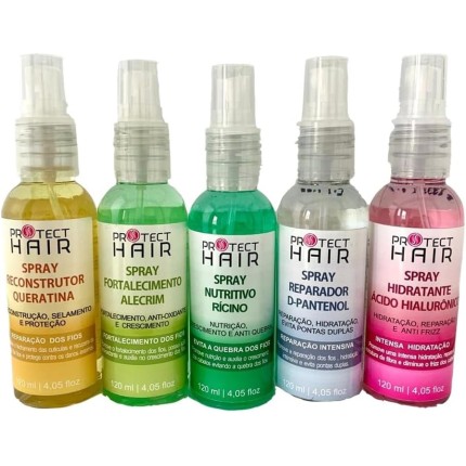 Spray Capilar Reparador Cuidado Com Os Cabelos120ml - Protect Hair. (D-PANTENOL)
