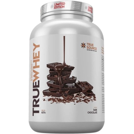 True Source Whey (idrolisado e Isolado - Dark Chocolate, Tamanho: 837 g (Pacote de 1)