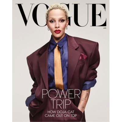 Vogue USA Magazine April 2026 : POWER TRIP, DOJA CAT