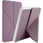 WB Capa Kindle Paperwhite 11ª Geração 2021 - Ultra leve Silicone Flexível e Sensor Magnético - Origami Tecido Lilás (Não Compatível com Kindle 11ª Geração ou Kindle Paperwhite 10ª Geração)