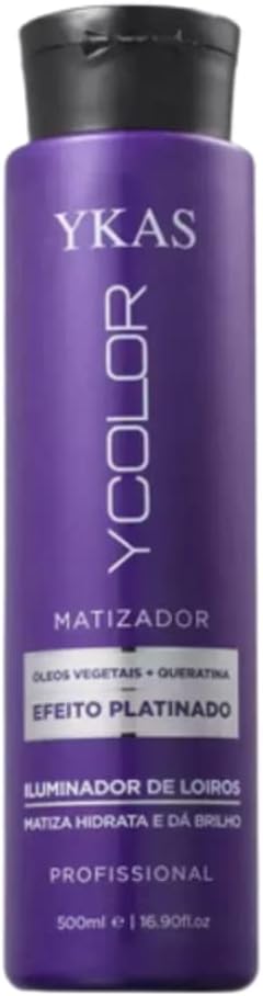 YKAS-Ycolor-Efeito-Platinado-Mascara-Matizadora-500ml.jpg YKAS Ycolor Efeito Platinado - Máscara Matizadora 500ml
