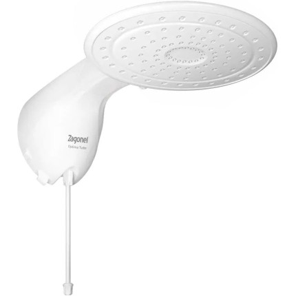 Zagonel Ducha Ótima Eletrônica Turbo 7700w 220v Branco