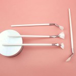shamjina Ventilador escova de rímel escova de cílios ferramenta de maquiagem, escova de sobrancelha de cílios escova de cílios suave para meninas profissionais - Imagem 2