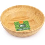 Saladeira de Bambu Natural Polido 24cm Higiênico Sustentável Ecológico - Imagem 4