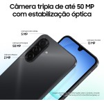 Celular Samsung Galaxy A17, 128GB, 4GB, 50MP Tela 6.7", IP54 - Cinza - Imagem 4