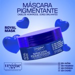 Máscara Capilar Pigmentante Azul Royal Veggue 150g - Imagem 3