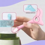 kit 02 Molde Delineado Gatinho Olhos Aplicador Sombra Silicone Make - Imagem 3