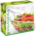 Conjunto Saladeira 3 Peças Delta Util Cristal - Imagem 4