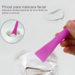 Aplicador de Delineador em Silicone Reutilizável, Molde para Maquiagem Portátil, Kit com 3 Unidades - Imagem 6