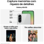 Smartphone Samsung Galaxy A56 5G 256GB, 8GB RAM, Câmera 50MP, IP67, Super AMOLED 6.7", Recursos AI, Cinza - Imagem 3