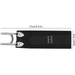 Sem cintos de fivela para homens mulheres, cinto sem fivela de 2 peças, cinto elástico de gancho de metal, cinto lateral ajustável, cintos elásticos inadequados, - Imagem 3
