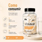 XTR For Life Hyper Vitamina D 2000 UI 60 Cápsulas - Imagem 3