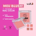 VULT BLUSH COMPACTO CORAL MATTE 3g - Imagem 4