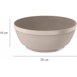 Ou Saladeira Luna 3,5L Bege Linha Servir - Imagem 2