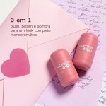 Océane-Blush em Bastão Rosa - Blush Stick Love Letter 4you - Imagem 4
