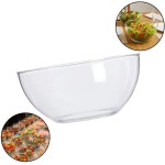 Tigela Bowl Saladeira Acrílico 3000ml Transparente 26x12cm FRG0437 Frigopro - Imagem 2