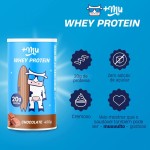 Whey Concentrado, Mais Mu, Sabor Chocolate, 20g de proteína - 450g - Imagem 5