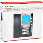 Aparelho Telefônico com Display LCD, Modelo Capta Top, Cor Preta, Ibratele. - Imagem 7