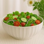 Haüskraft- Saladeira de cerâmica Brunet branco 22,5 cm - Imagem 5