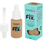 Base Líquida Soft Matte Fix Vizzela 07 30ml - Imagem 5