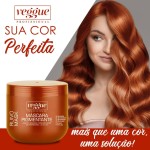 Máscara Capilar Tonalizante Ruivo Cobre Veggue Profissional 500g - Imagem 4