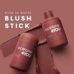 Océane-Blush em Bastão Vinho - Blush Stick Cake 4you - Imagem 2