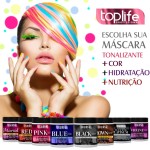Máscara Matizadora Black Platinum para Loiros Toplife Profissional 250g - Imagem 7